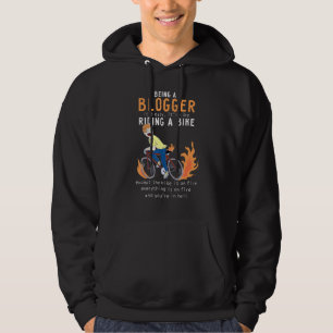 Veste À Capuche Blogger Comme Riding Vélo Cycliste Funny 1