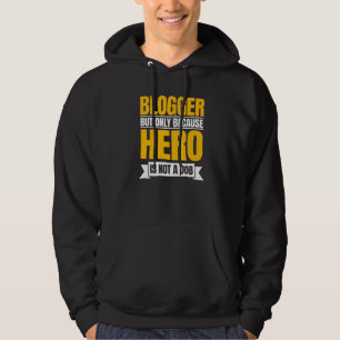 Veste À Capuche Blogger Writer Éditeur Blog Contenu Créateur Blog