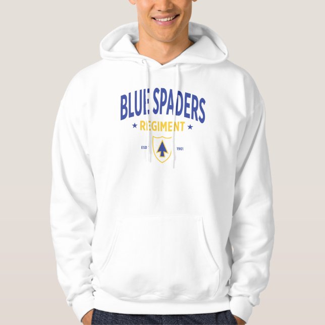 Veste À Capuche Blue Spaders - 26e régiment d'infanterie (Devant)