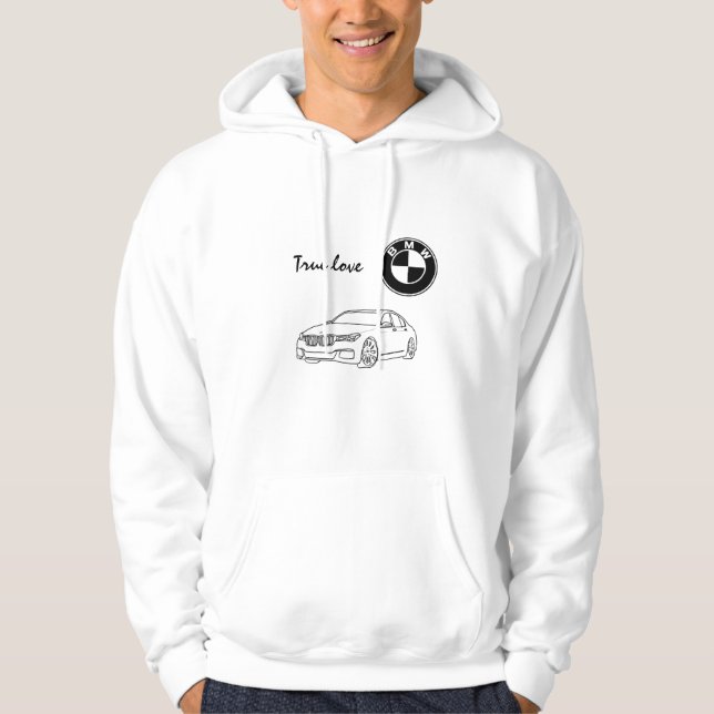 Veste À Capuche Bmw Véritable amour (Devant)