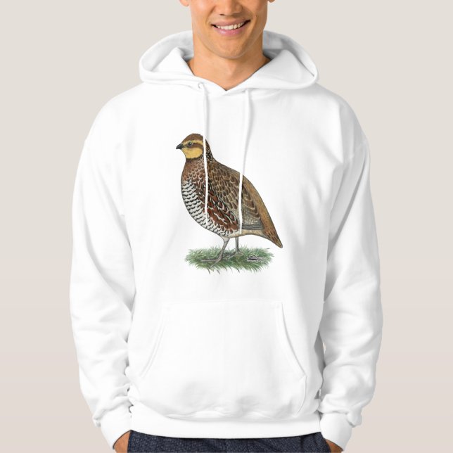 Veste À Capuche Bobwhite Quail Hen (Devant)