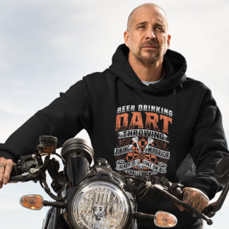 Veste À Capuche Boire de la bière Dart Viking Warrrior - Dart Lege