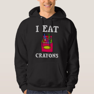 Veste À Capuche Boîte de crayons de dessin Pastel à la cire