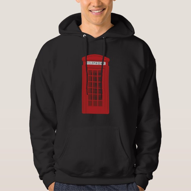 Veste À Capuche Boîte Téléphonique (Devant)