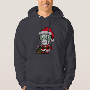 Veste À Capuche Bon et mauvais zombi Père Noël
