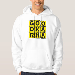 Veste À Capuche Bon Karma, principe bouddhiste