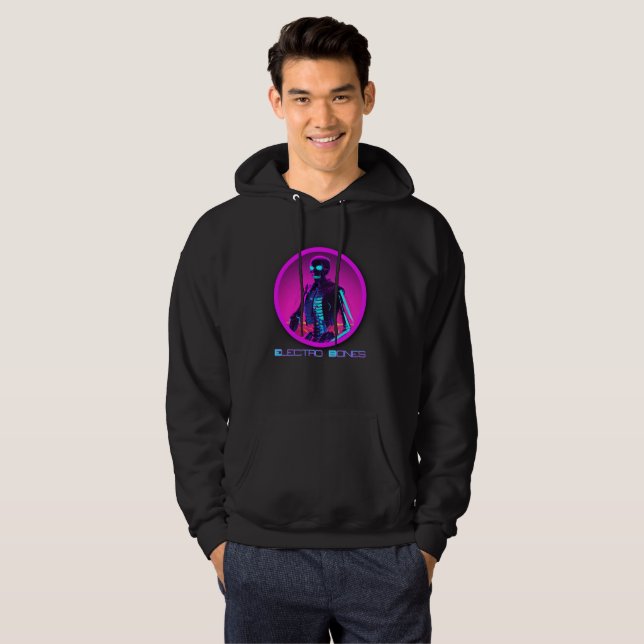 Veste À Capuche Bones électriques (Devant entier)