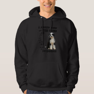 Veste À Capuche Bordoodle Citation Maman Papa Imprimer Belle Bordu