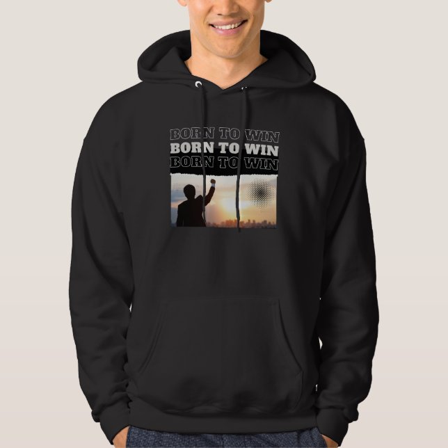 Veste À Capuche BORN TO WIN City Victory hoodie (Devant)