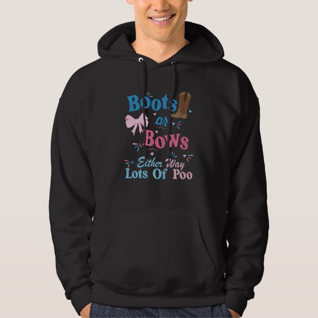 Veste À Capuche Bottes Ou Bows D'Une Façon Ou D'Une Autre Beaucoup (Devant)