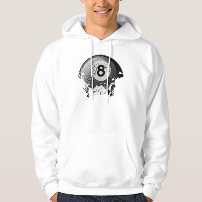 Veste À Capuche Boule cassée 8 et criquée (Devant)