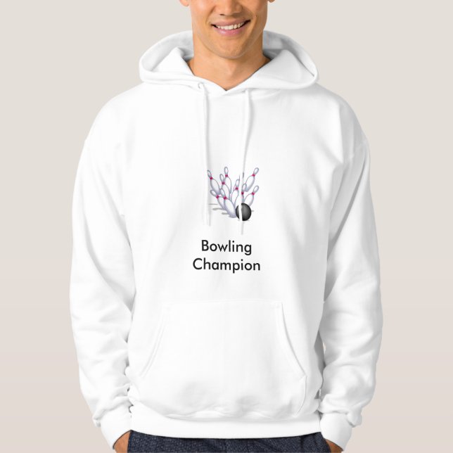 Veste À Capuche Bowling champion (Devant)