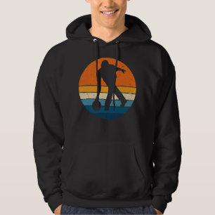 Veste À Capuche Bowling Sports, Sunset Vintage Rétro, Funny Bowler