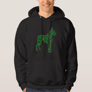 Veste À Capuche Boxer mignon Saint Patrick S Jour Chiens Papa Mama