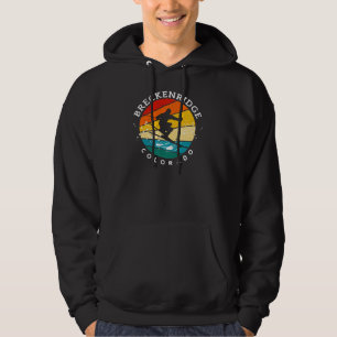 Veste À Capuche Breckenridge Colorado Retro Sweatshirt Vintage