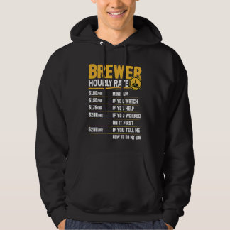 Veste À Capuche Brewer Hourly Rate   Beer Brewing Brewer