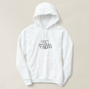 Veste À Capuche "BTC Please" (Blanc)