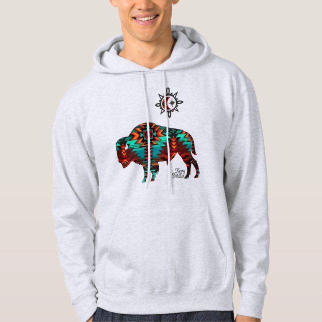 Veste À Capuche Buffalo du sud-ouest (Devant)