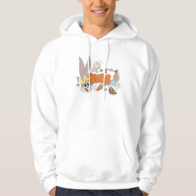 Veste À Capuche BUGS BUNNY BUILDERS™| BUGS BUNNY™ Sketch Art (Devant)