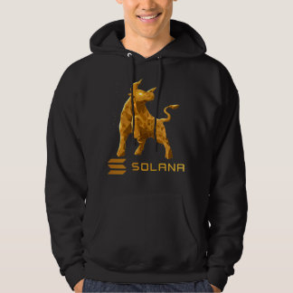 Veste À Capuche Bull Market Solana SOL Crypto Coin HODL