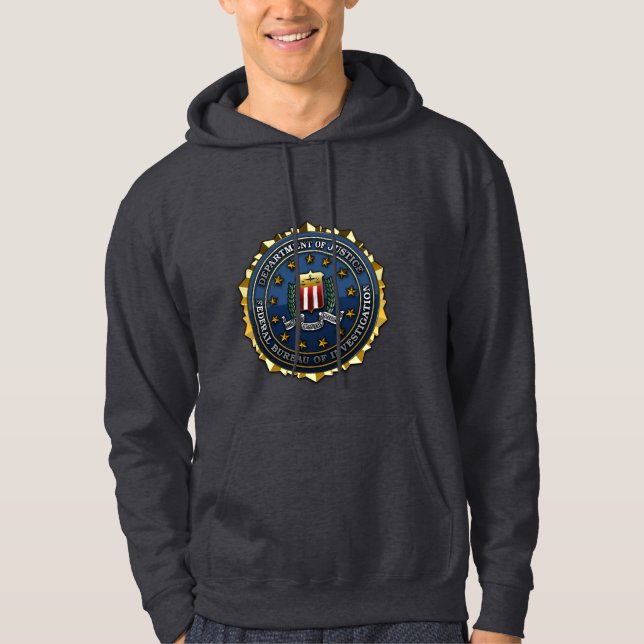 Veste À Capuche Bureau Fédéral de Recherche (Devant)
