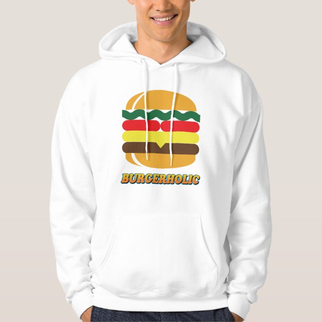 Veste À Capuche Burgerholic (Devant)