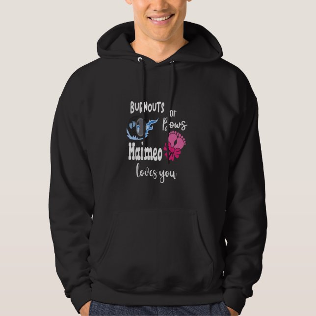 Veste À Capuche Burnouts ou Bows Maimeo vous aime Irlande Gr irlan (Devant)