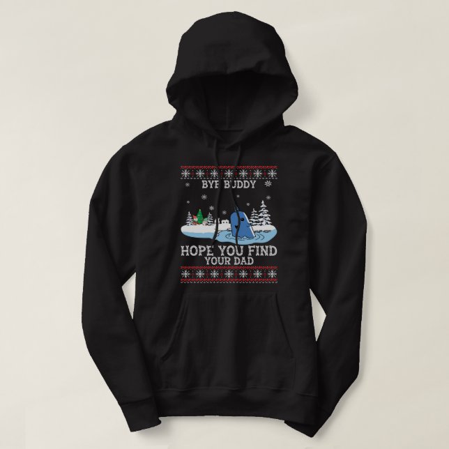 Veste À Capuche Bye-Buddy-Hope-Vous Trouvez Votre Papa Baleine Vil (Design devant)