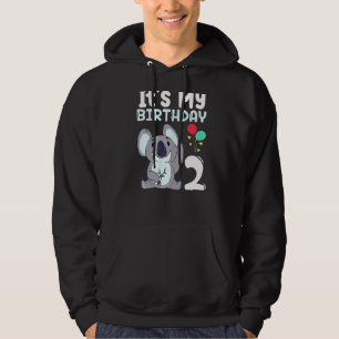 Veste À Capuche C`est mon anniversaire 2 Enfants Soirée Thématique