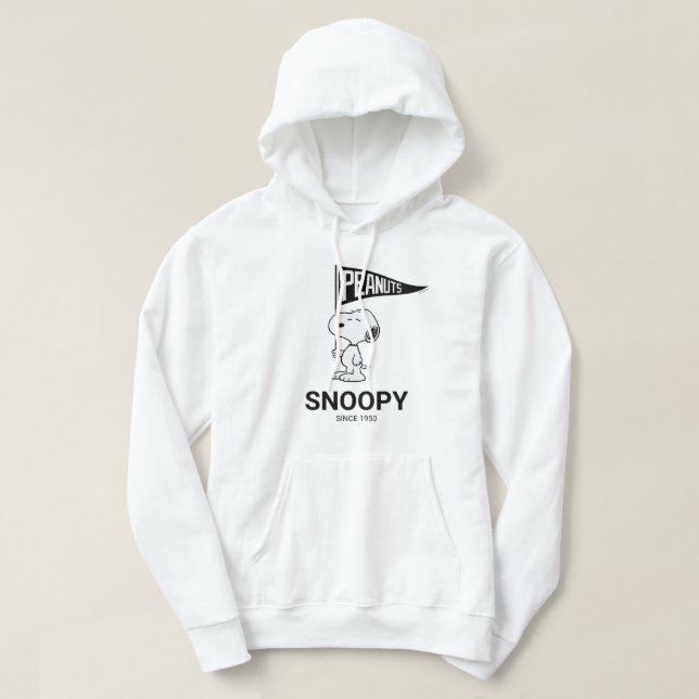 Veste À Capuche cacahuètes | Snoopy Athletic Department (Design devant)