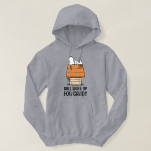 Veste À Capuche cacahuètes Snoopy Se Réveillera Pour Les Bonbons