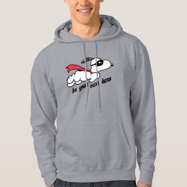 Veste À Capuche cacahuètes | Snoopy Super Hero (Devant)