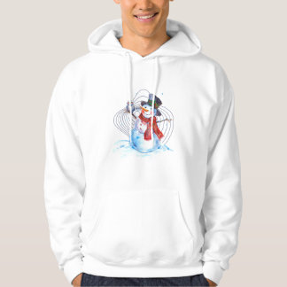 Veste À Capuche cadeau de Noël Snowman