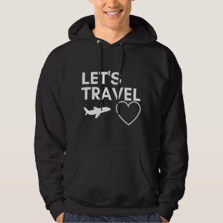 Veste À Capuche Cadeau de voyage drôle Laisse citation de voyage A