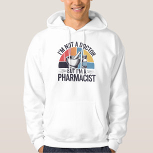 Veste À Capuche Cadeau design coloré Vintage rétro pour pharmacien