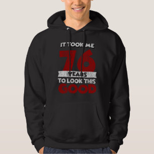 Veste À Capuche Cadeau drôle d'anniversaire 76 ans vieux de 76 ans