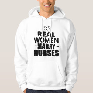 Veste À Capuche Cadeau infirmière Véritable femme épouser Infirmiè
