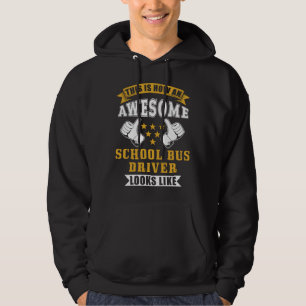 Veste À Capuche Cadeau pour chauffeur de bus scolaire
