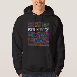 Veste À Capuche Cadeaux de mots de psychologie Psychologue diplômé