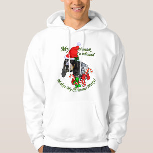 Veste À Capuche Cadeaux de Noël de Coonhound de Bluetick