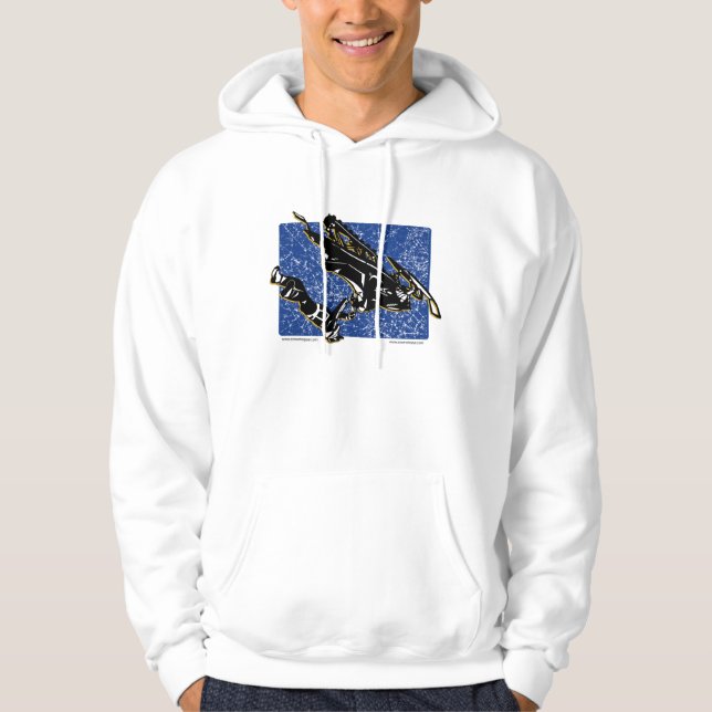 VESTE À CAPUCHE CAFÉ À GRAVITÉ (Devant)