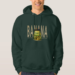 Veste À Capuche Café Lait de Banane de Séoul Mode Rétro Coréenne
