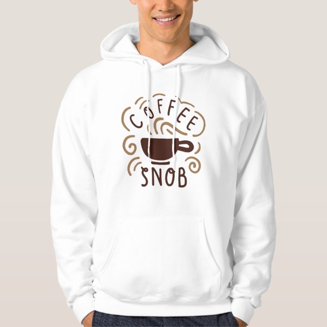 Veste À Capuche Café Snob (Devant)