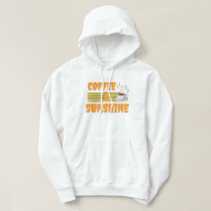 Veste À Capuche Café & Soleil – Matinée Positive