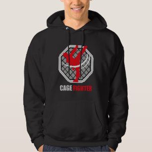 Veste À Capuche Cage Fighter MMA Knockout
