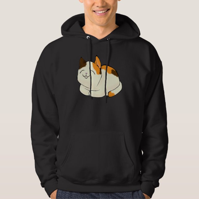 Veste À Capuche Calico Cat (Devant)
