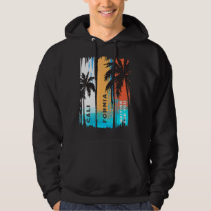 Veste À Capuche Californie vous attend - Été Rétro Vintage P