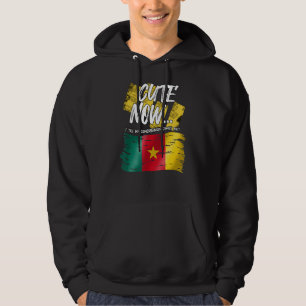 Veste À Capuche Cameroun Drapeau Camerounais Fier Maigre Maintenan