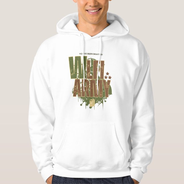 Veste À Capuche Camo tactique de l'armée WLFI pour les casseurs de (Devant)