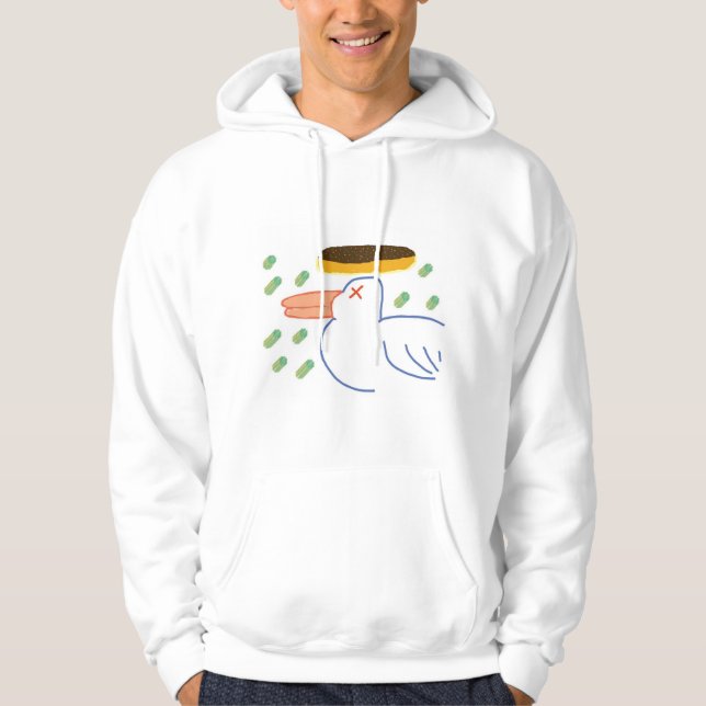 Veste À Capuche Canard & Donut (Devant)